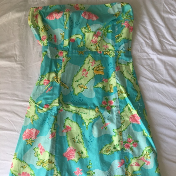 Vintage Lilly Pulitzer above-knee dress - Picture 1 of 2